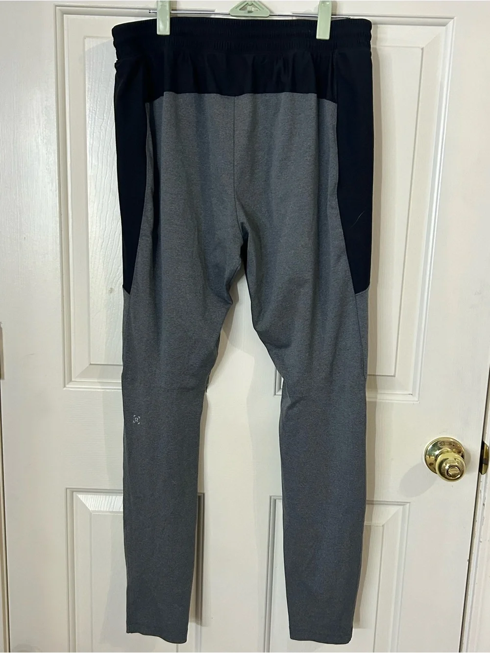 Lululemon Jogger Pants Mens Large Gray Black Capacity Athletic Running